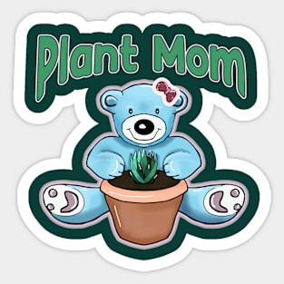 Plant Mom Sticker